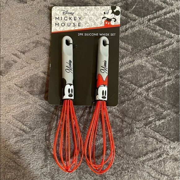 Disney Mickey Mouse silicone whisk & bag clips NWT - Picture 4 of 7
